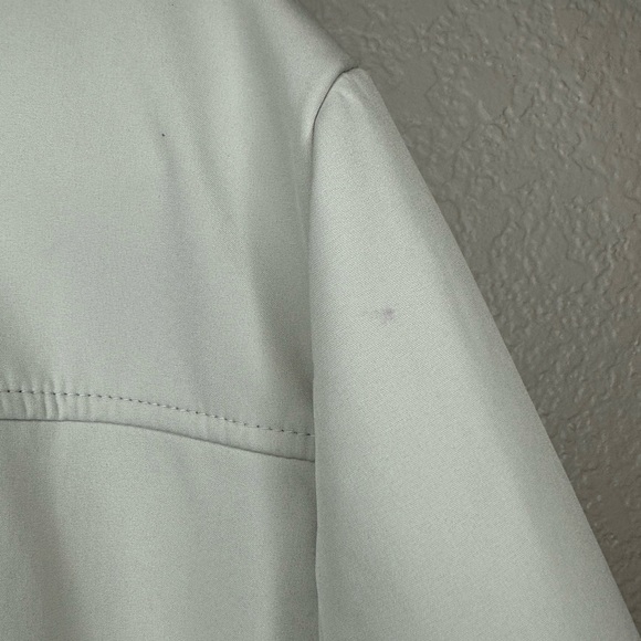 Calvin Klein Off White Long Jacket Size XXL - Picture 11 of 14